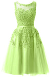 It's YiiYa Bridesmaid Dress For Girls Plus Size Short Pink Blue Party Dresses 2019 Women vestido madrinha LX073