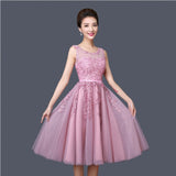 It's YiiYa Bridesmaid Dress For Girls Plus Size Short Pink Blue Party Dresses 2019 Women vestido madrinha LX073