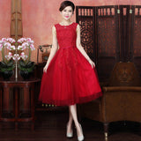It's YiiYa Bridesmaid Dress For Girls Plus Size Short Pink Blue Party Dresses 2019 Women vestido madrinha LX073