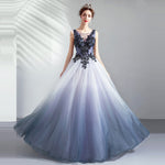 It's Yiiya Evening Dress Crystal Robe De Soiree Sleeveless Women Party Dresses 2019 Long Plus Size Boat Neck Evening Gowns E653