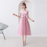 A-Line Burgundy Bridesmaid Dresses Wedding Guest Elegant Boat Neck Formal Sister Prom Junior Bridal Dress China Club Party