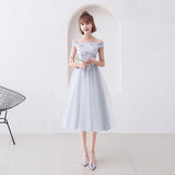 A-Line Burgundy Bridesmaid Dresses Wedding Guest Elegant Boat Neck Formal Sister Prom Junior Bridal Dress China Club Party