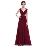 Plus Size Bridesmaid Dresses 2019 Elegant Cheap Chiffon Party Gowns Beading Empire Hollow Out Formal Party Dresses for Wedding