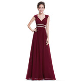 Plus Size Bridesmaid Dresses 2019 Elegant Cheap Chiffon Party Gowns Beading Empire Hollow Out Formal Party Dresses for Wedding